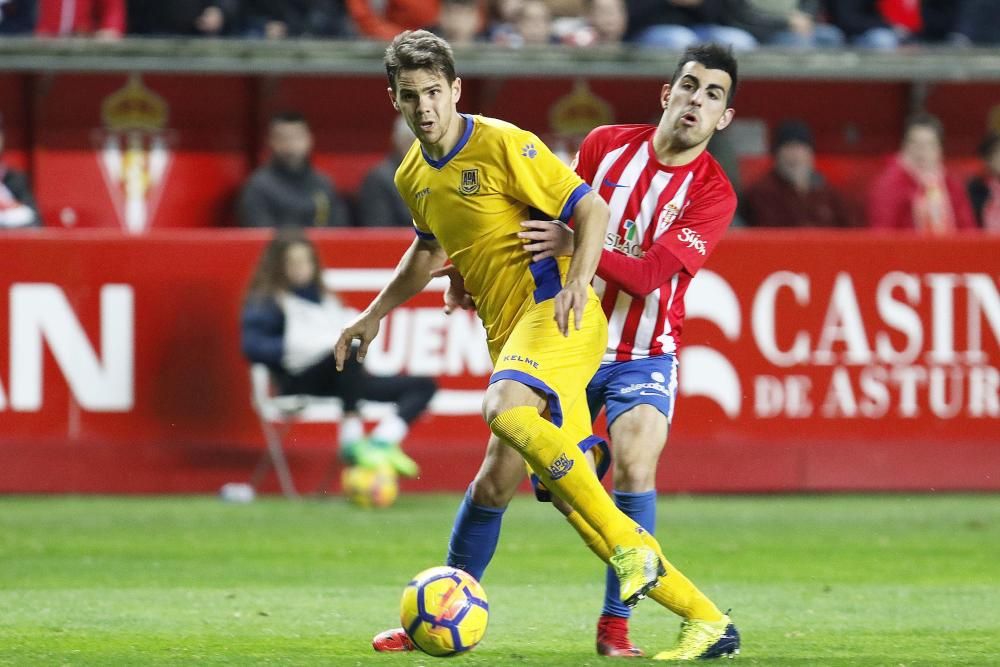 El partido entre el Sporting y el Alcorcón, en imágenes