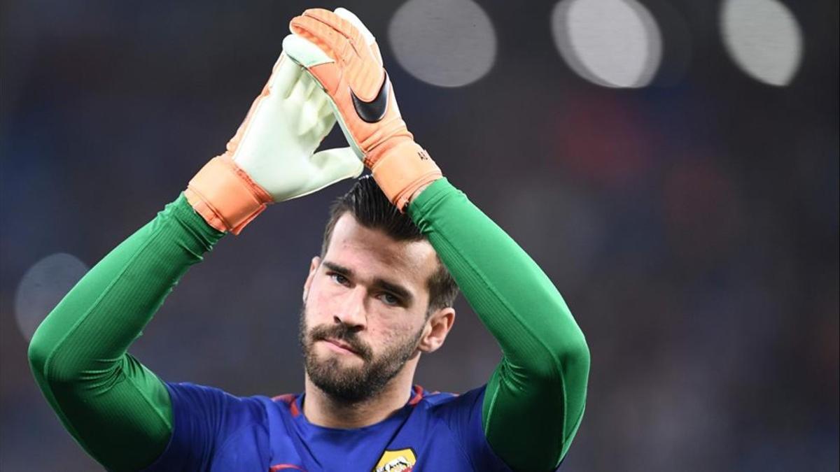 Alisson está muy cerca de despedirse de la Roma