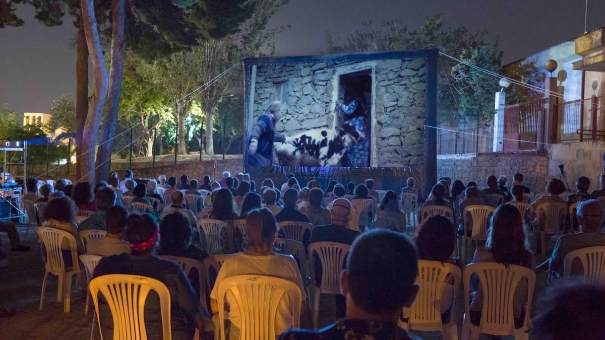 Una de las proyecciones durante el Riurau Film Festival