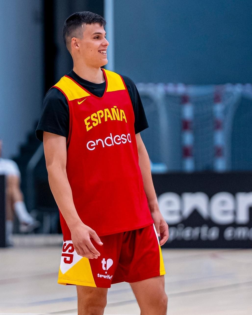 Primer entrenamiento con España de los jugadores del Valencia Basket