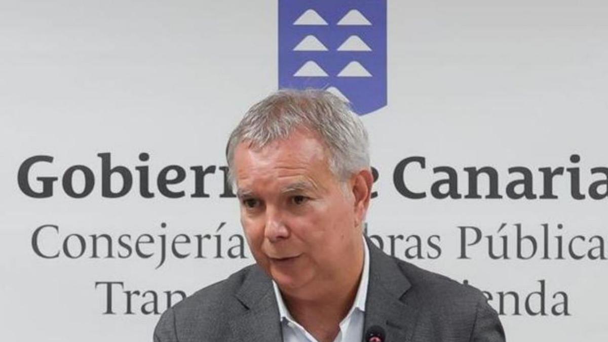 El consejero de Vivienda del Gobierno de Canarias, Sebastián Franquis.