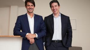 De izquierda a derecha: Ramiro Iglesias, consejero delegado, y Eduardo Navarro, fundador de Crescenta.