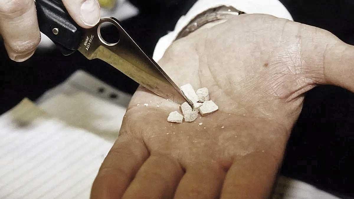 Una imagen del opioide sintético que ha revolucionado el mundo de la droga.
