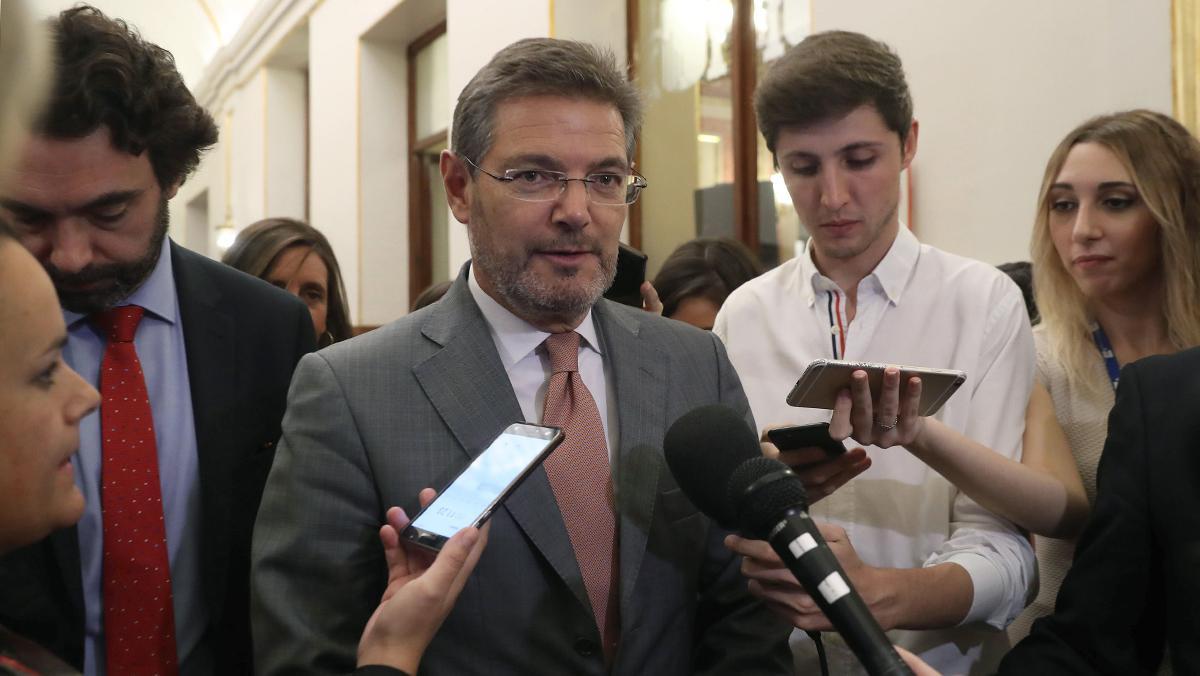 Catalá: No podem donar com a vàlid el que ha passat avui, diu el ministre de Justícia.