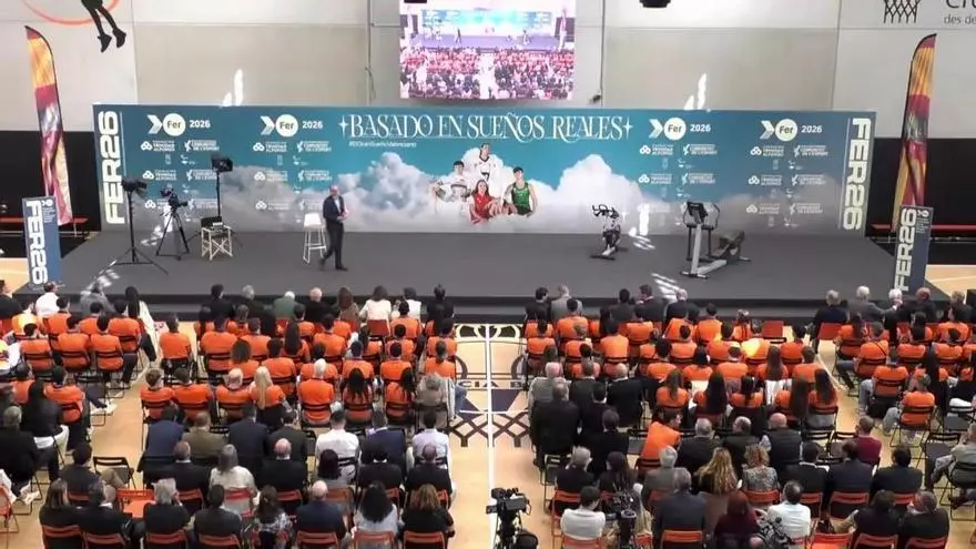 El Proyecto FER 2026 se presenta como ‘Basado en sueños reales’ con un millón de euros en ayudas al deporte valenciano