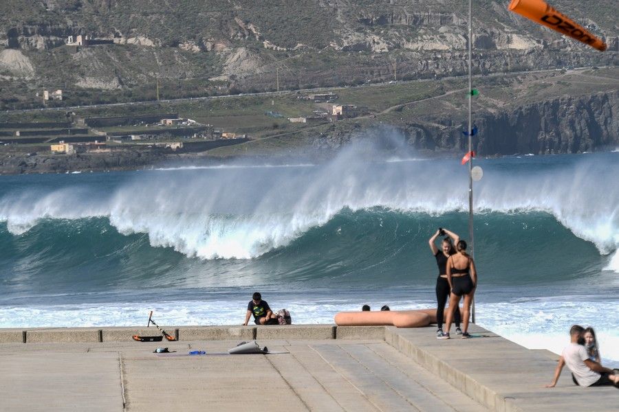 Oleaje en Gran Canaria (15/02/2021)