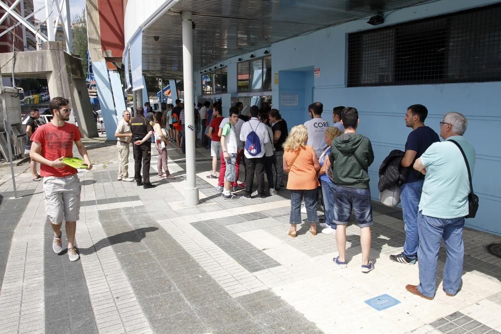 Colas en las taquillas de Balaídos