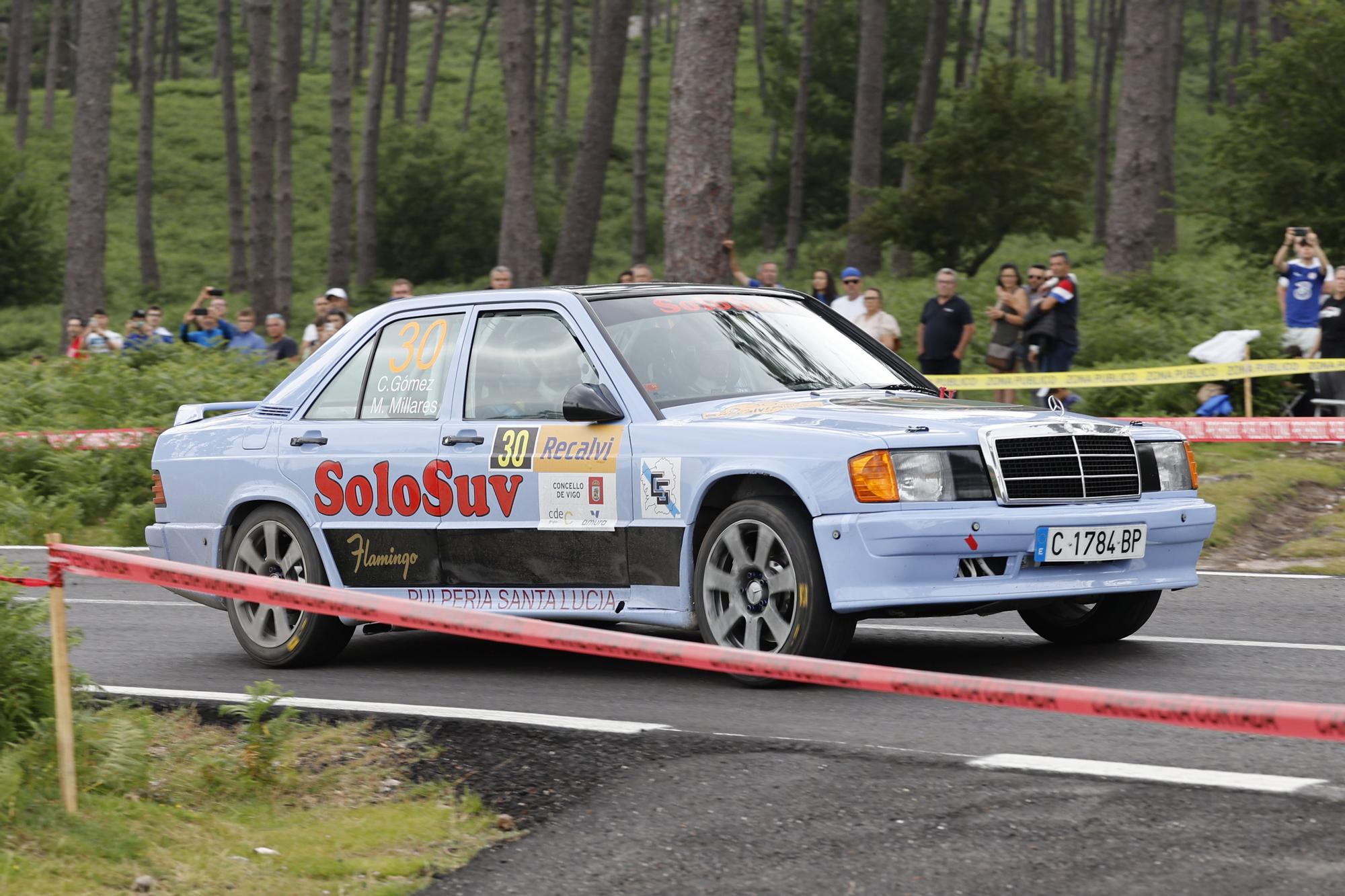 Velocidad de vértigo y curvas imposibles en el Rallye Rías Baixas