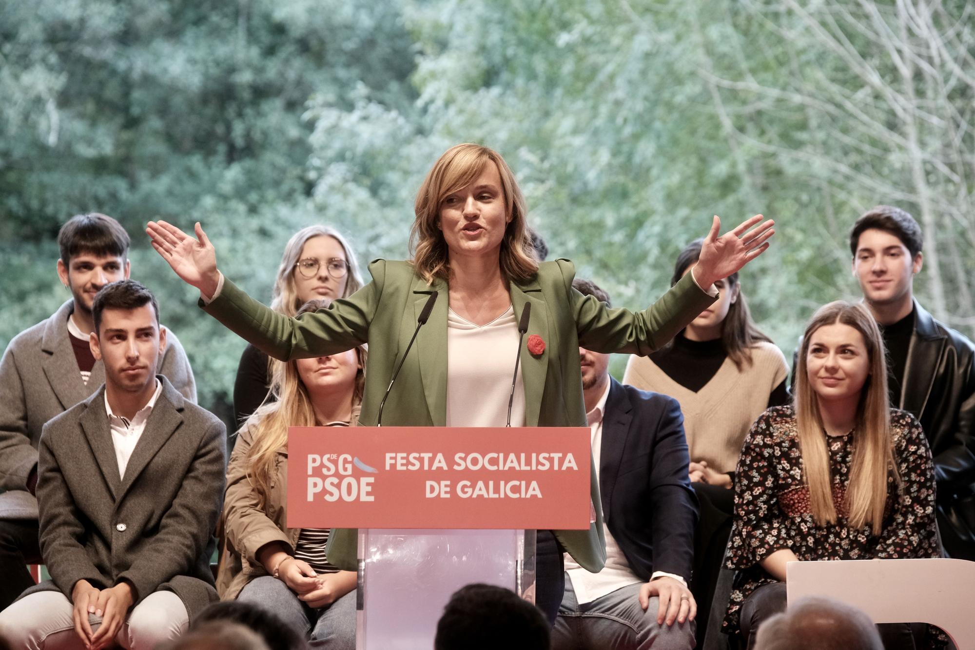 Fiesta de los socialistas gallegos en Siguieiro