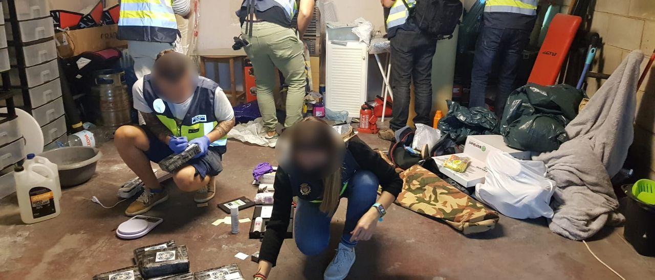 La Policía Nacional incauta 22 kilos de cocaína en Alicante y en La Vila