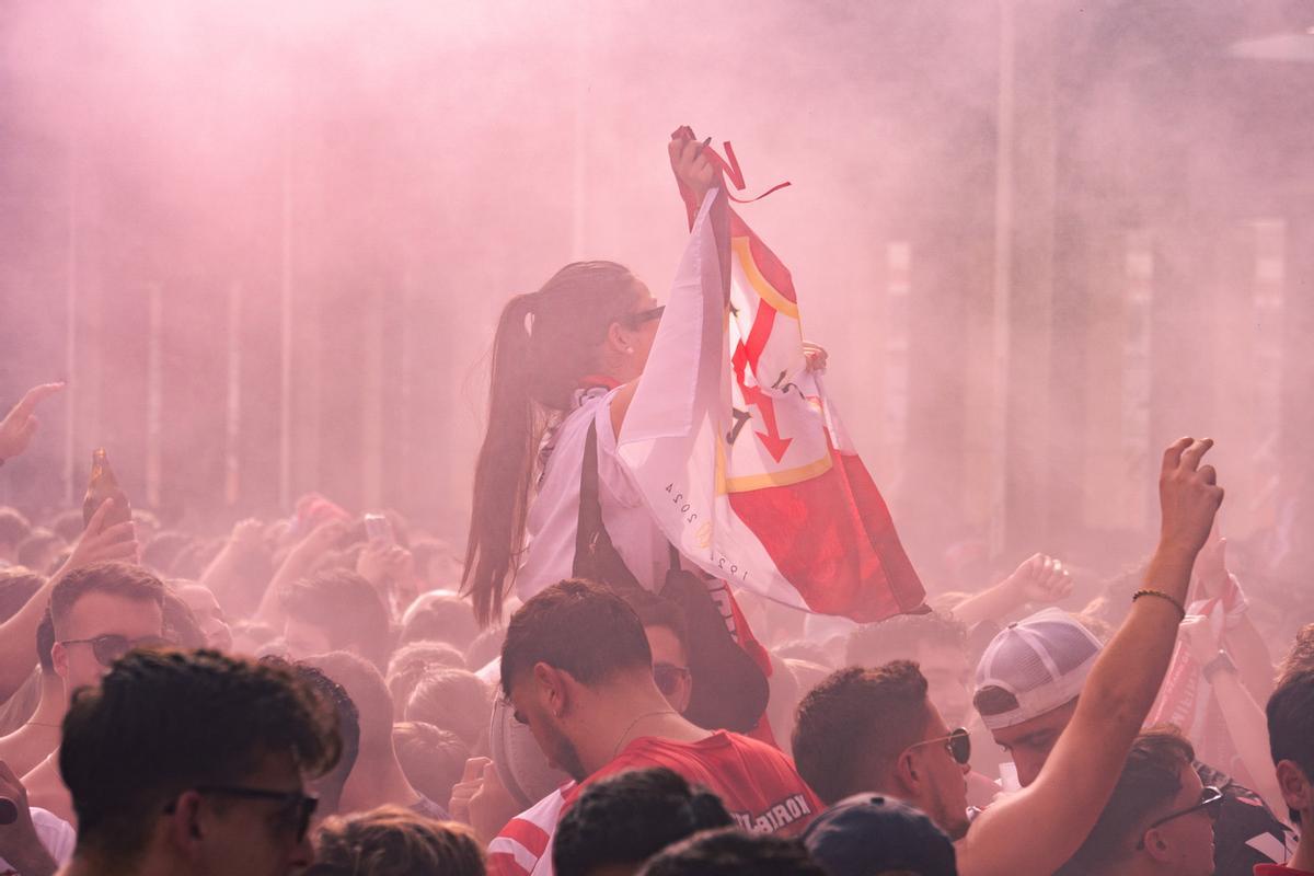 Aficionados del Rayo Vallcano.