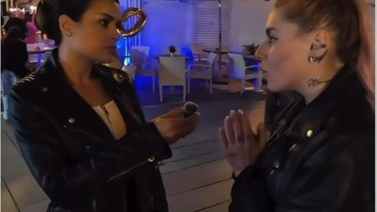 Captura de un fragmento de la entrevista a los residentes de Ibiza.