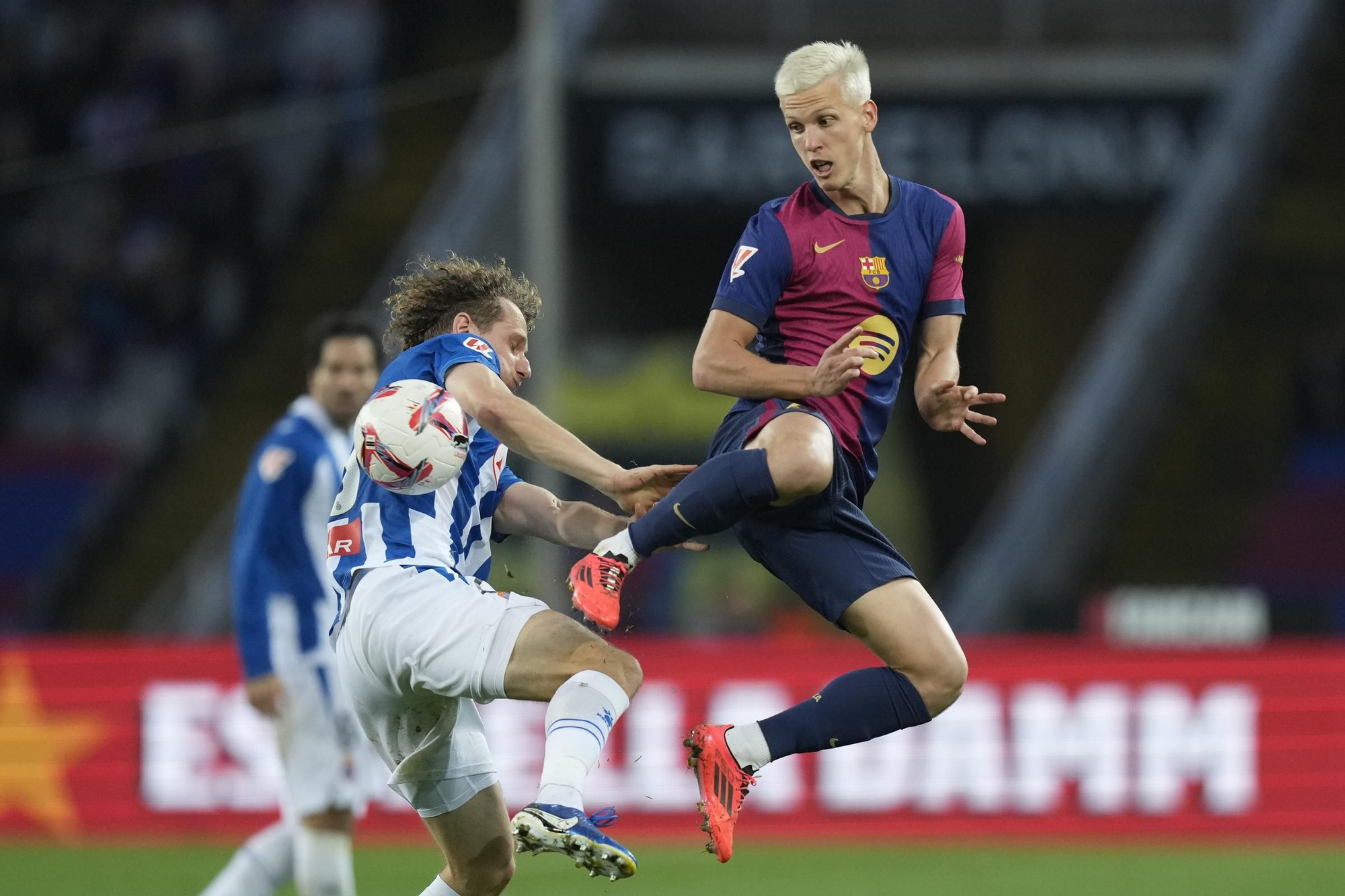 Olmo: "Me siento bien, tenía muchas ganas de volver"