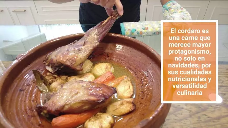 Juntos hablamos de alimentación saludable -  Paletilla de cordero