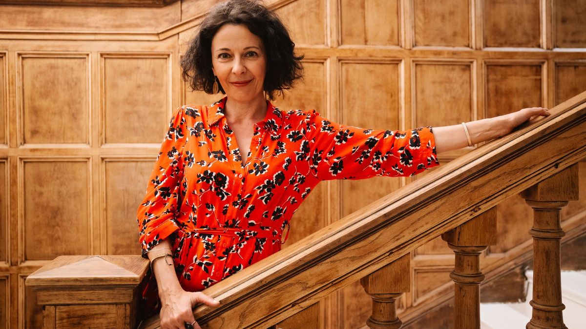 La escritora francesa Anne Plantagenet, en Madrid.