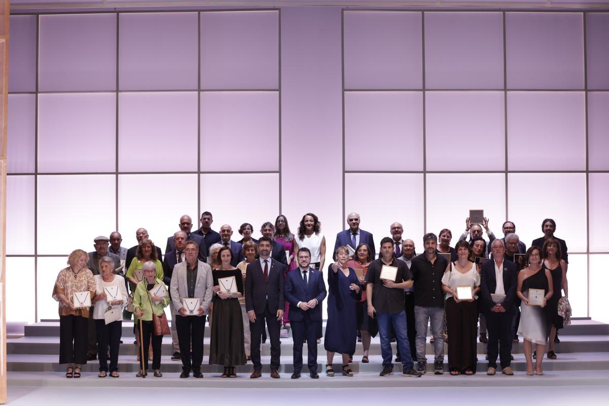 Els Estopa, premiats amb la Creu de Sant Jordi 2022.