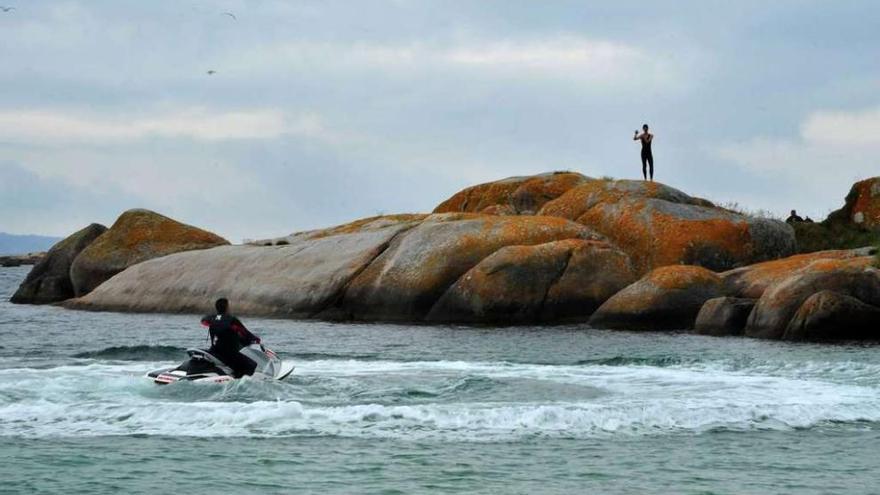 Islote Areoso, en A Illa de Arousa.