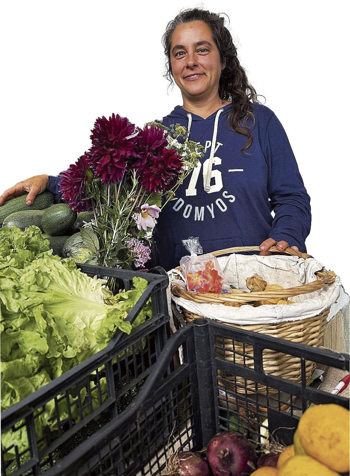 Susana Ruiz, verdulera ecológica.