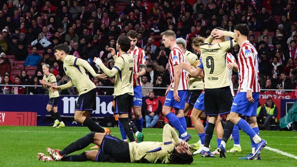 Resumen y highlights del Atlético de Madrid 4 - 0 Barcelona de la ida de las semifinales de la Copa del Rey