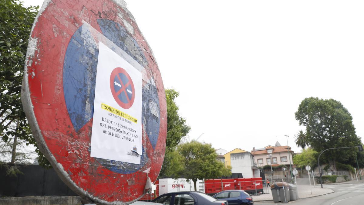 Restricciones al aparcamiento en las inmediaciones del pabellón de La Magdalena
