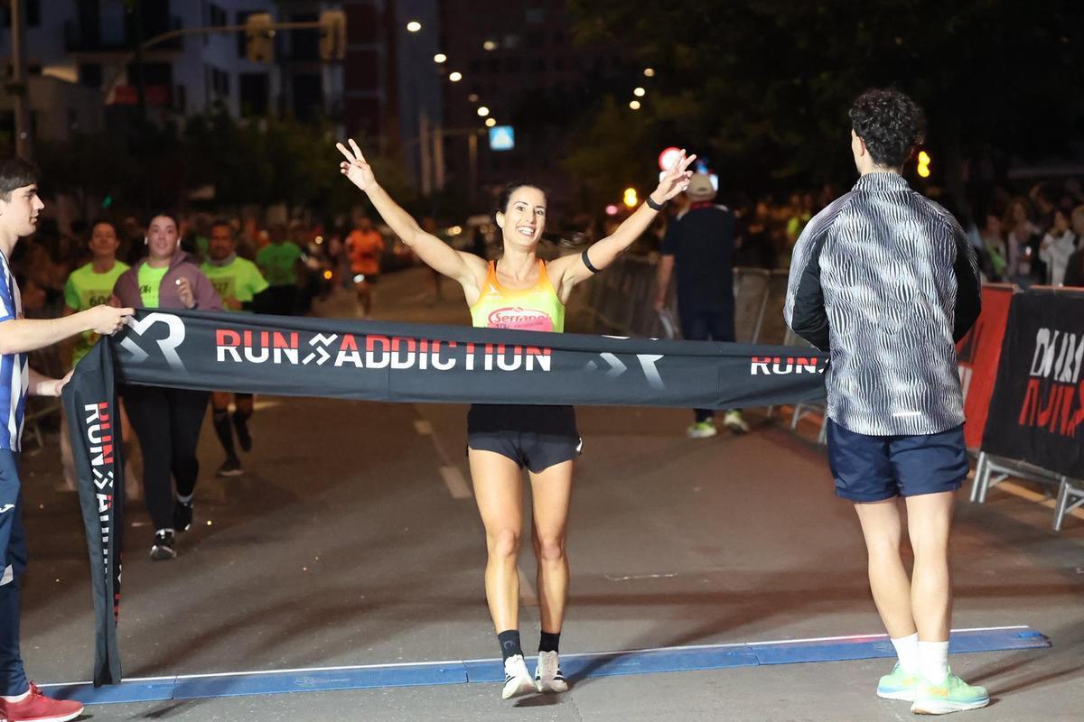 Ana Roig Fuentes, del Cárnicas Serrano, se impuso en categoría femenina en el 10K.
