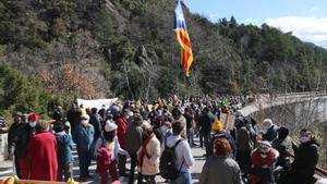 Veïns de l’Alt Empordà reclamen la reobertura dels passos fronterers amb França