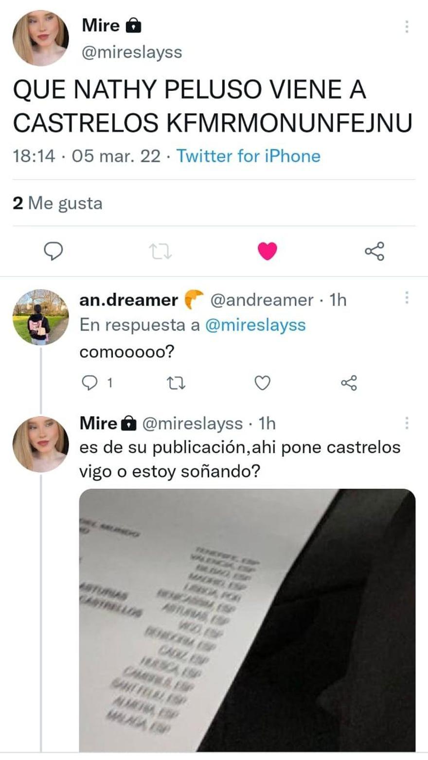 Esta usuaria ha "tirado de la manta" y gracias a ella ya conocemos otra de las actuaciones previstas en Castrelos