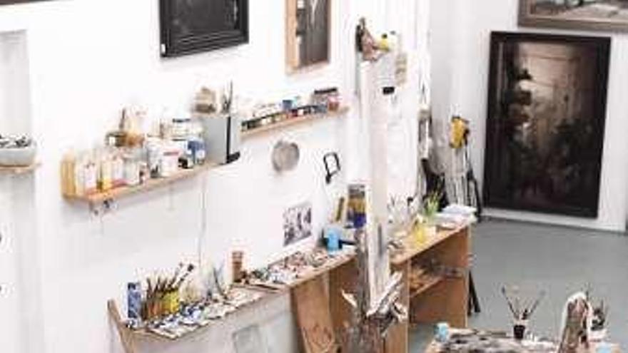 Jano Muñoz, en su estudio.