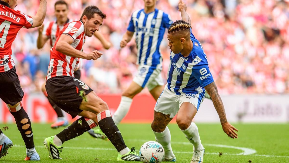 Mariano ante el Athletic