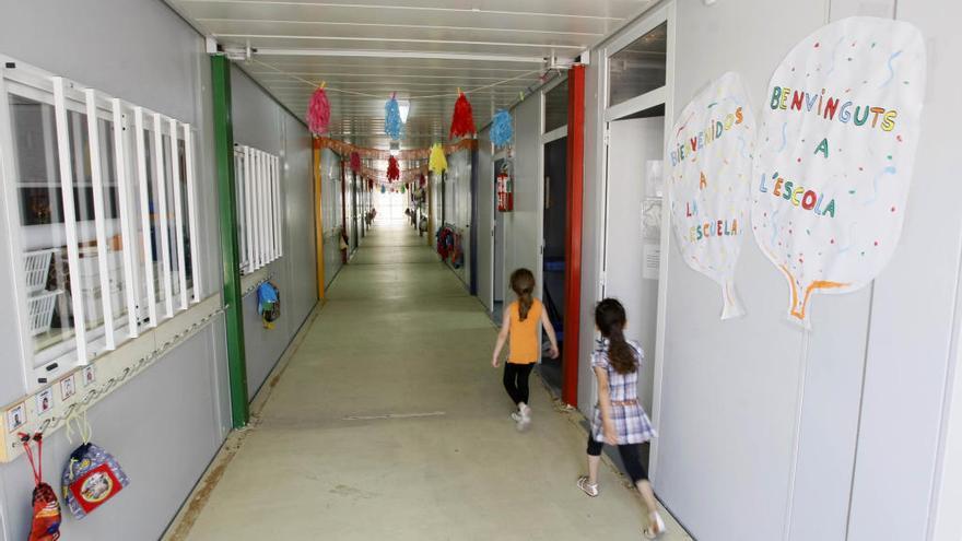 Zona de infantil del colegio