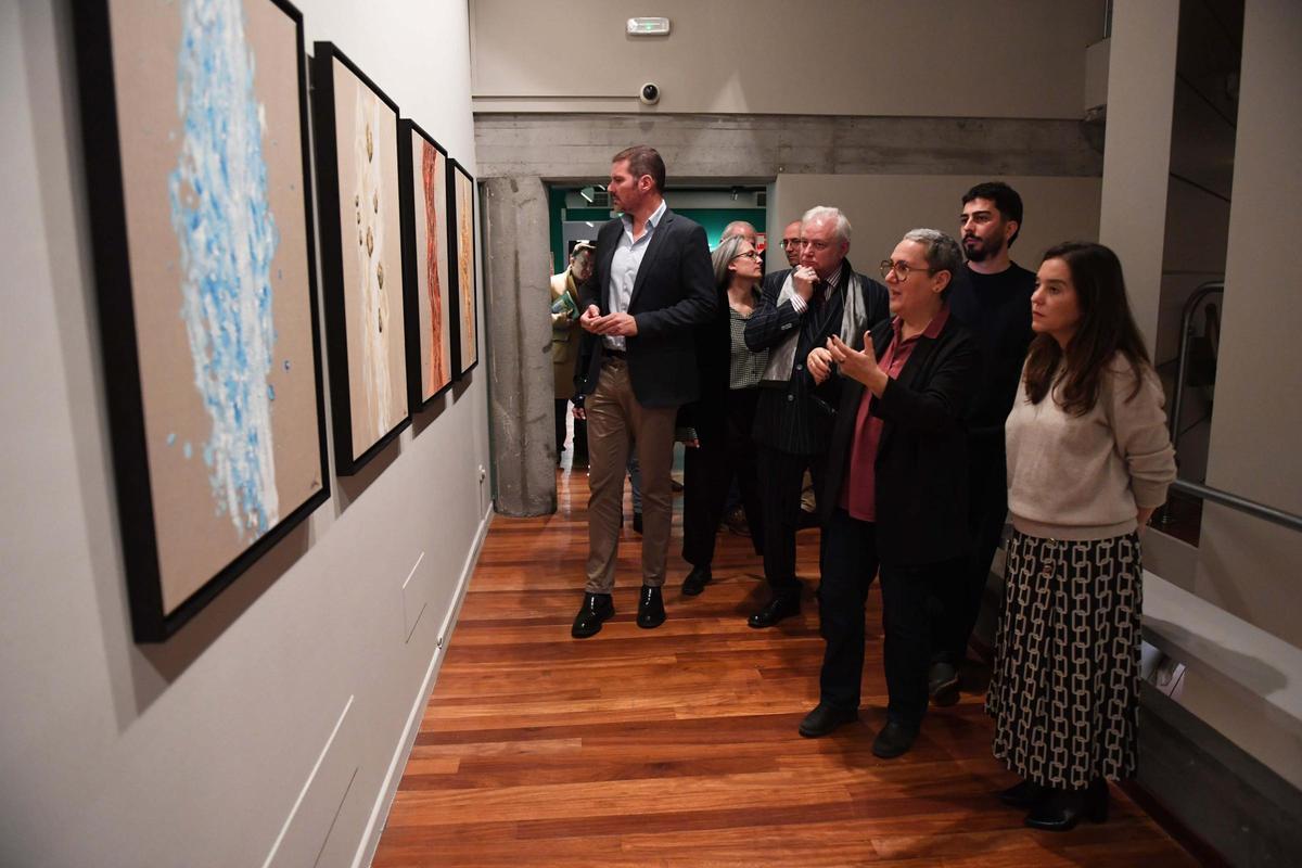 Xavier Vilató, sobrino nieto de Picasso, expone su obra en A Coruña