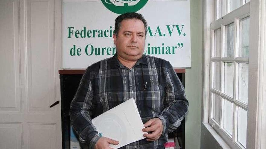 El presidente de Federacíón Limiar, Manuel Mosquera. // Iñaki Osorio