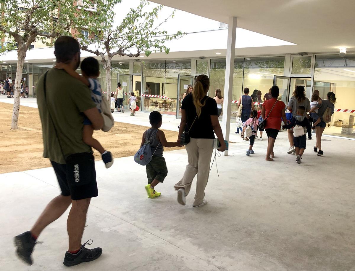 Inicio del curso escolar el año pasado