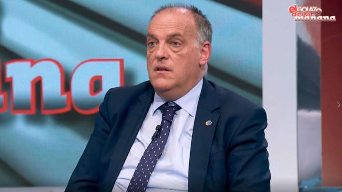 Tebas: "LaLiga corre peligro con la nueva Champions"