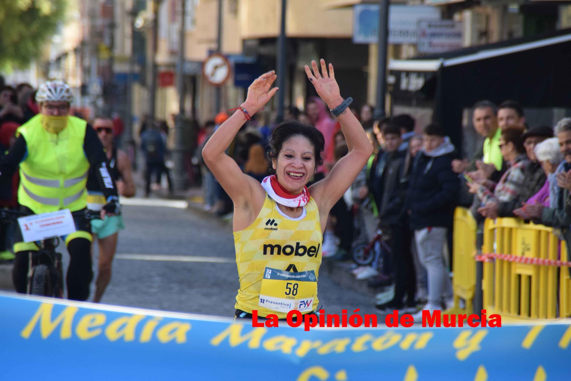 Media maratón en Cieza