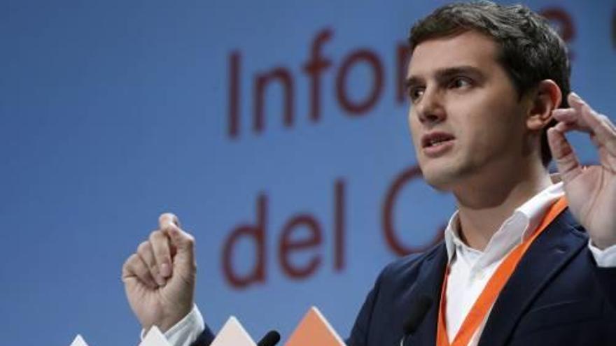 La intervenció d&#039;Albert Rivera en el congrés de C&#039;s.