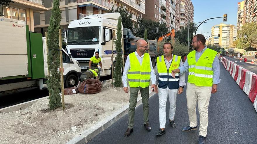 El Ayuntamiento de Murcia asegura que las obras en Ronda Norte y Primo de Rivera acabarán en una semana