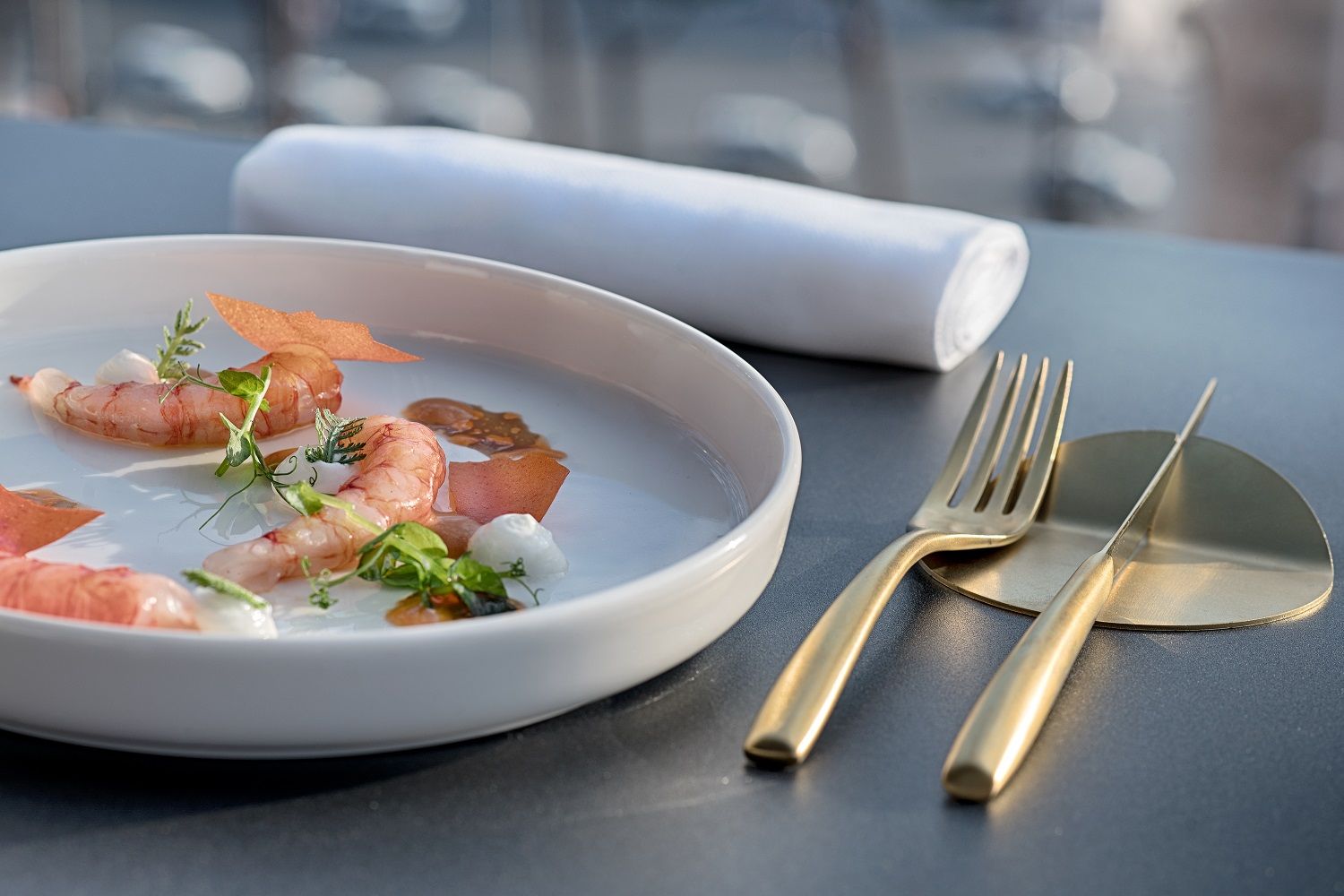 Gastronomía en el Hotel NH Collection Roma Fori Imperiali.