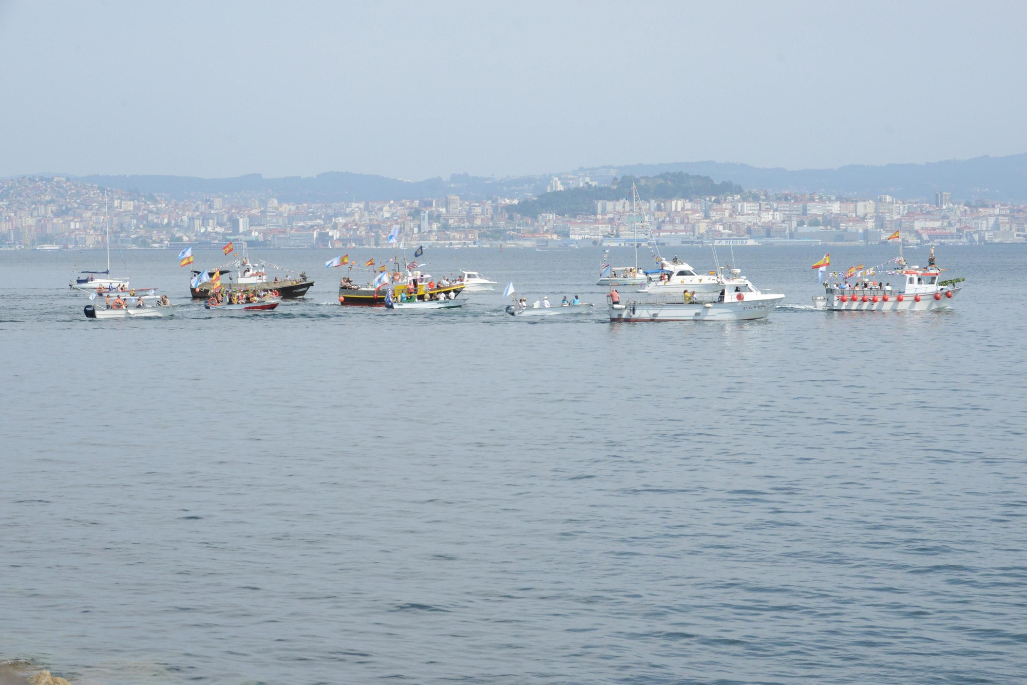 Las celebraciones de la Virgen de Carmen en Cangas