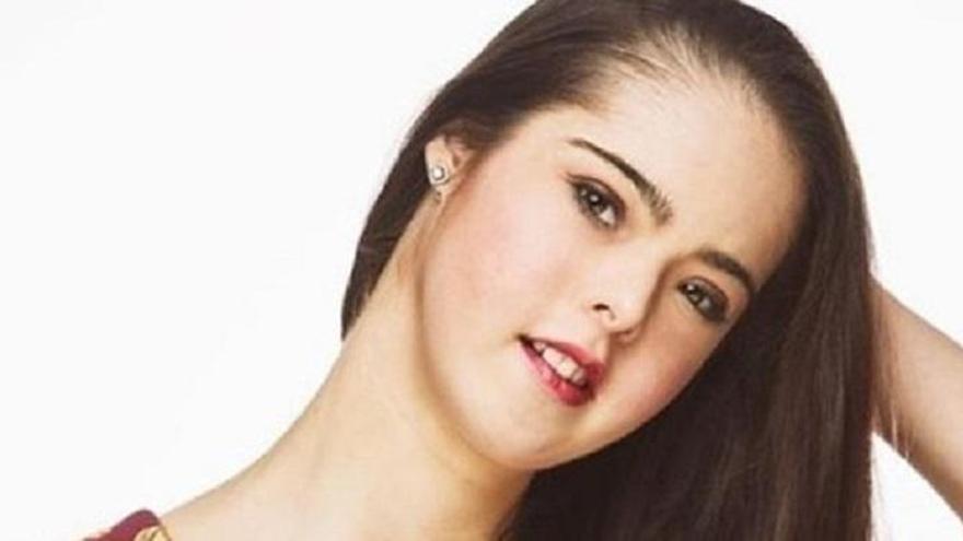 La primera model espanyola amb síndrome de down, Marina Ávila