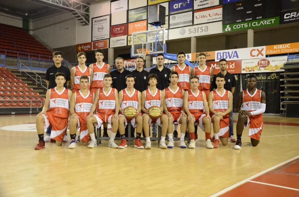 Tots els equips del planter del Bàsquet Manresa