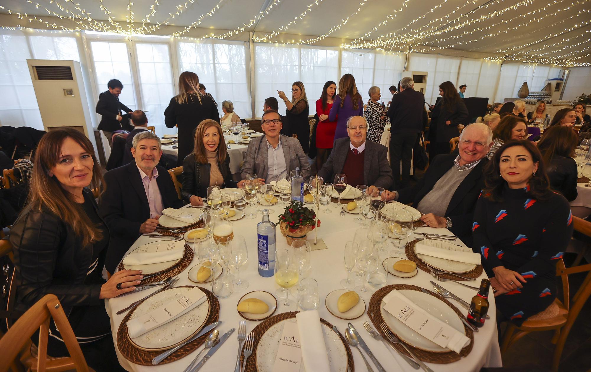 Comida de hermandad del Colegio de Abogados con motivo de la fiesta de la Inmaculada