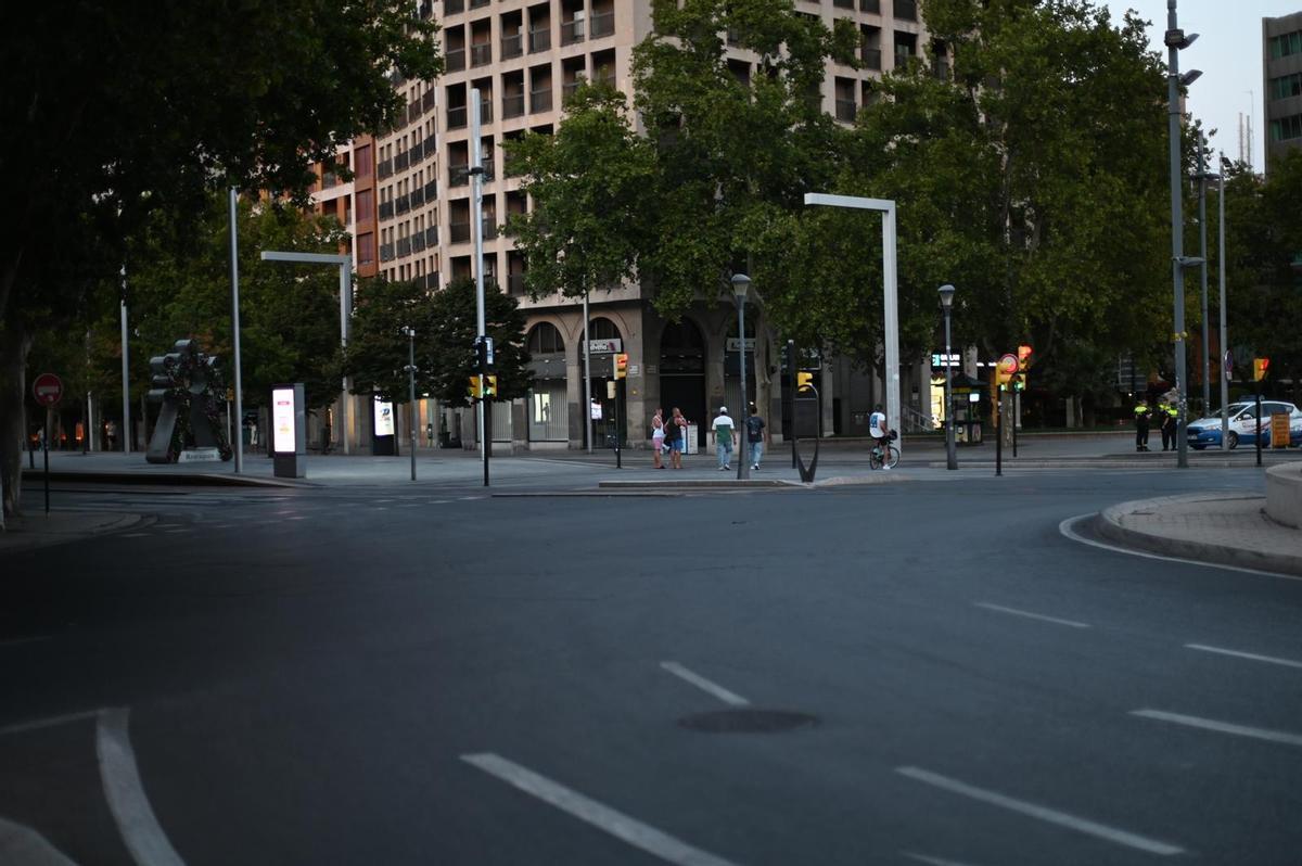 En imágenes | Zaragoza se queda vacía durante la final del Mundial