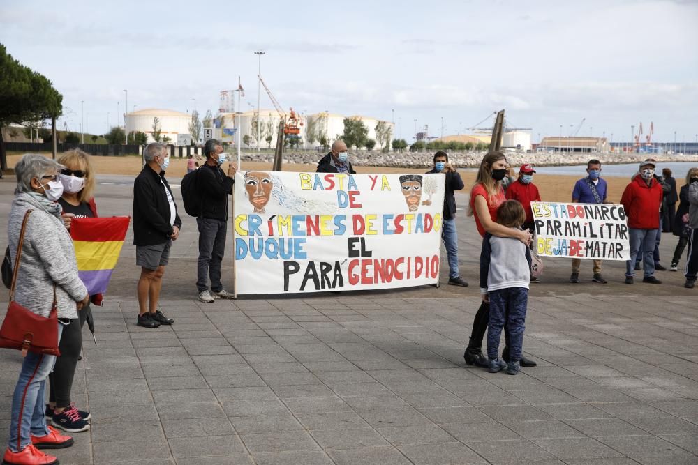 Homenaje a los Niños de la Guerra en Gijón