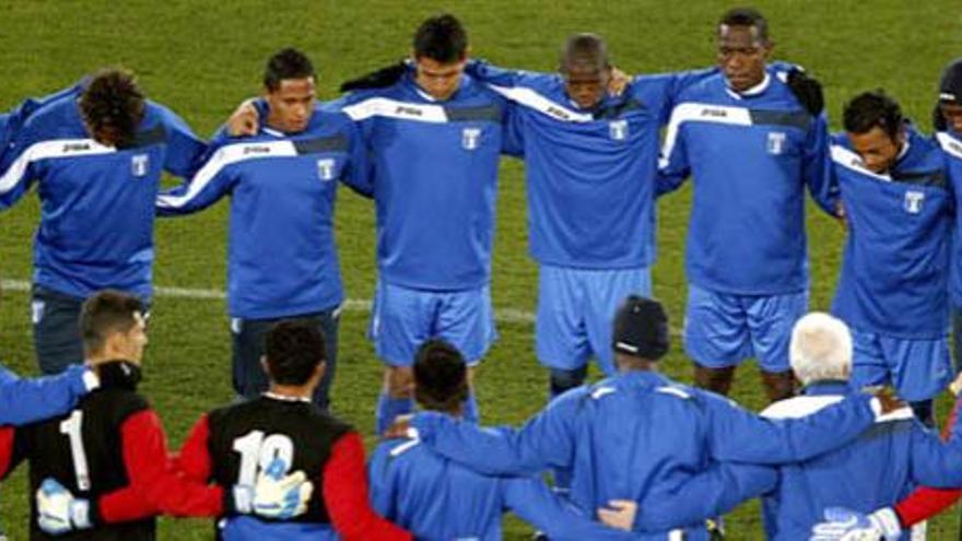 La selección de Honduras.