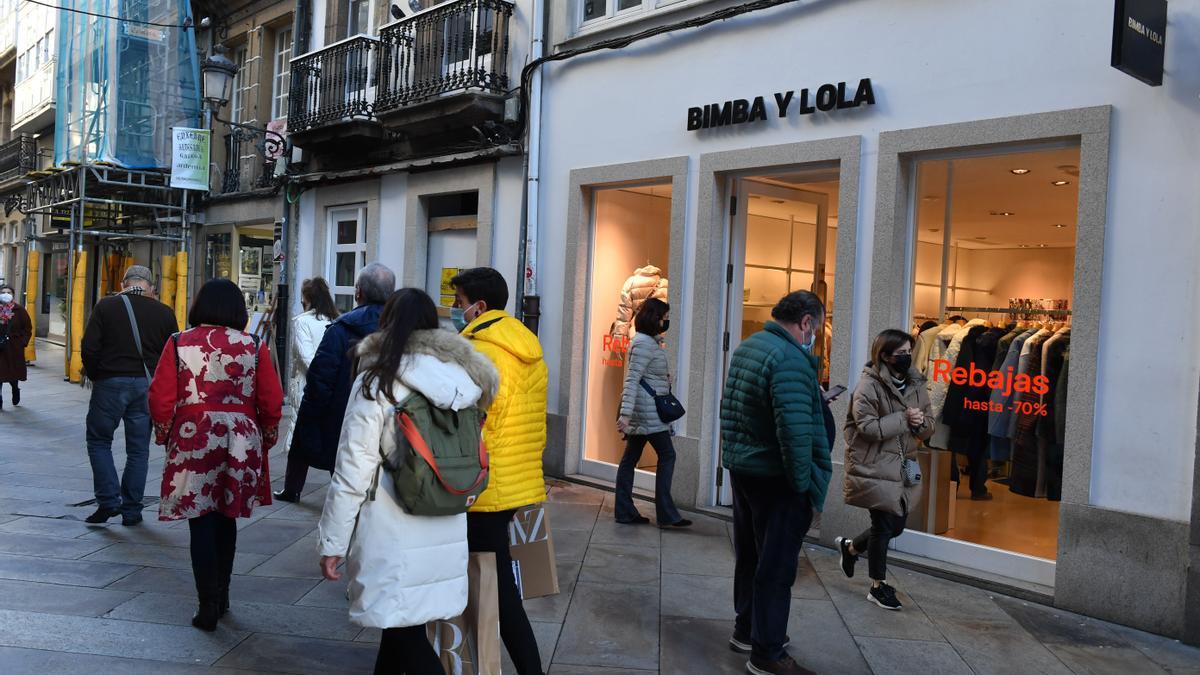 Bimba y Lola cierra su tienda de la calle Real en A Coru a La