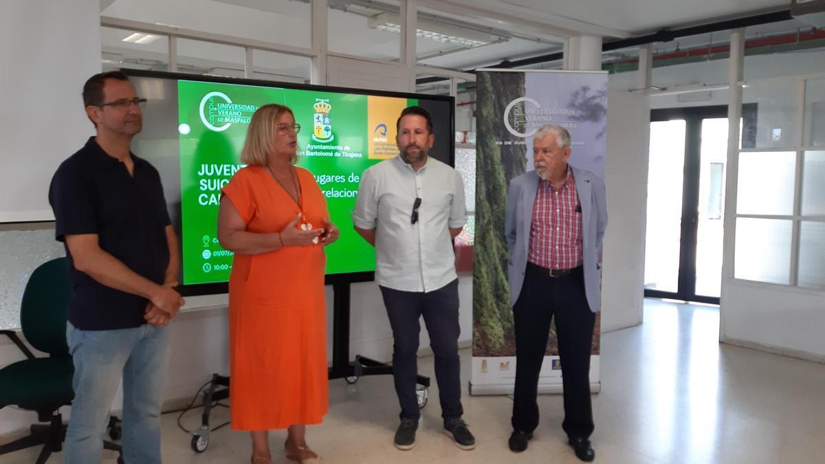 Presentación del curso sobre Juventud y Suicidio en Canarias