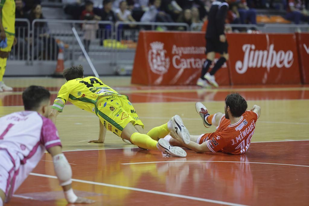 Revive el encuentro entre el Jimbee Cartagena y el Jaén, en imágenes