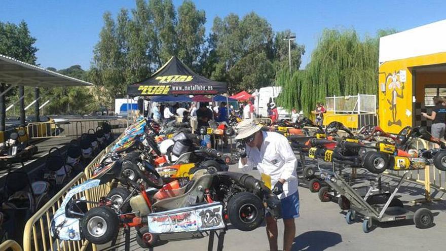 El III Karting Olivenza se suspende por un accidente