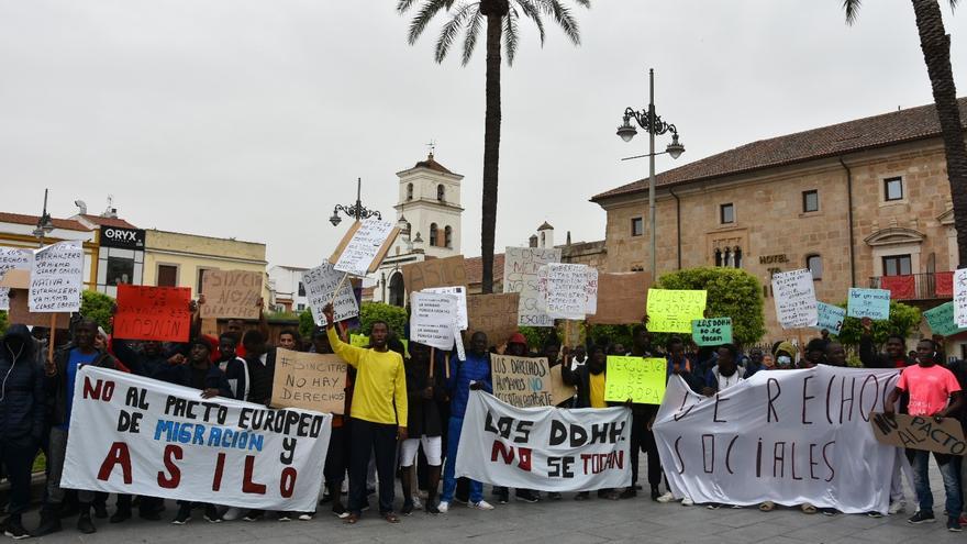 Nueva protesta en Extremadura contra el Pacto Europeo de Migración y Asilo